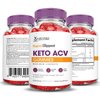 Justified Laboratories (3 Pack Rapid Ripped Keto ACV Vegan Non GMO 180 Gummies