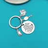 Xiahuyu Nail Tech Gifts Keychain Nail Technician Gifts Manicurist Graduation Gifts Beautician Gifts Nail Stylist Gifts Christmas Birthday Gifts Nail Tech Gifts for Women