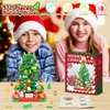 Alagoo Christmas Tree Building Blocks Kit with Lights, Compatible with Lego Christmas Tree Toy Building Sets, Creative Christmas Decor Building Toys for 6+ Year Old Boys/Girls