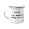 Cool Model Railroads Gifts, Model Railroads. My Hobby Rocks!, Nice 12oz Camper Mug For Friends From Friends, Model trains, Train sets, Toy trains, Wooden trains, Electric trains