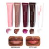 DENESTUP Lip Jam Hydrating Lip Gloss | Glitter Glossy Plumping Lipgloss | High Shine Glass Finish Nude Colors Shiny Jelly Liquid Lipstick for Women and Girls (5 Colors Set)