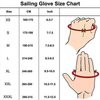 MRX Sailing Fishing Kayak Gloves for Men&Women Rowing Water Ski Canoe Paddle Sailing Gear Women Paddling Gloves Sailing Short Finger Sailing Kayaking Gloves