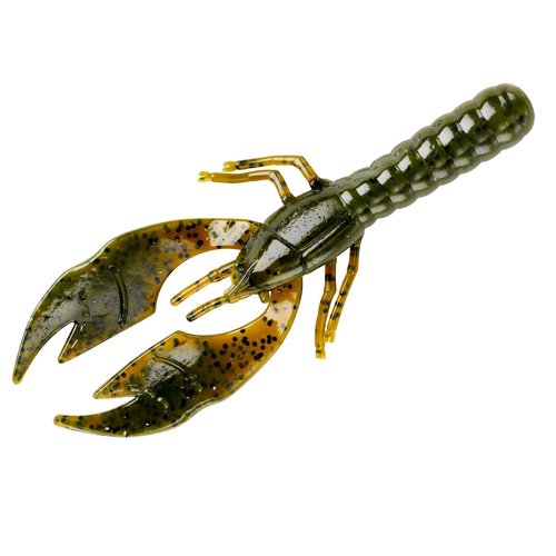 Yum Lures YCRP308 Craw Papi Fishing Bait, Green Pumpkin, 3.75"