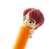 [BTS Official Merchandise] Fans Gift - K-Pop Idols Goods - BTS Character Figure Toothbrush with Convenient Magnetic Holder (Suga)