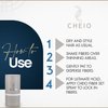 Cheio - Hair Thickening Fibers - 30g - Level 2 (Medium Brown) - Keratin Fibers for Bald Spots & Thinning Hair for Men and Women - Covers Spots in Seconds - Quick Solution for Hair Loss