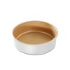 Nordic Ware 46850, Aluminium Naturals Nonstick 8" Round Layer Cake Pan, 8 Inch, Metallic