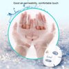 500pcs Disposable Mask Paper Compressed Facial Mask Sheet DIY Hydrating Mask Cotton Skin Care Wrapped Masks for Home Travel, Dry Face Paper Sheet