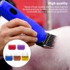 New Upgraded 5 Pcs Professional Colorful Hair Clipper Combs Guards Cutting Guides Fits for Most Wahl Replacement Guards Set, 1/8 Inch to 5/8 Inch(3-16mm)
