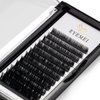 Eyelash Extensions 0.18mm C Curl 8-15mm Natural Eyelash Extension Supplies Individual Eyelashes Light Lashes Professional Salon Use Black Mink Lashes Extensions by EYEMEI (0.18-C-Mix)