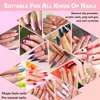 Professional Nail Files, Emery Board Nail File for Natural Nails 100/180/240 Grit Nail Files for Acrylic Nails 12pcs Fine Grit Nail File Manicure Tools Coarse Fingernail Files (180/240 Grit)