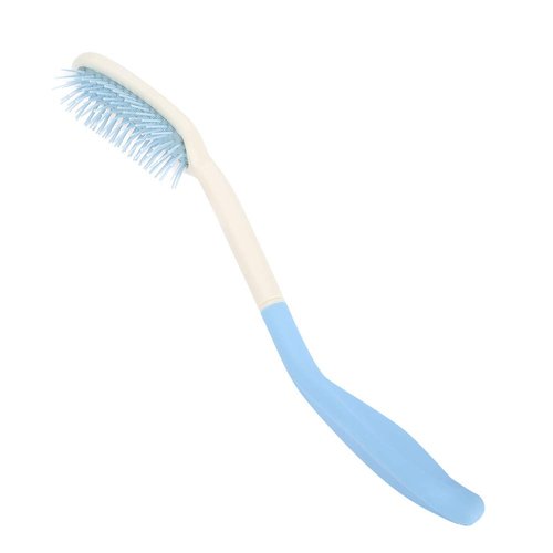 Easy to Grip Durable Long Handled Hair Brush, Anti-slip Handle Comb Long Comb Reach, for Elderly and Hand-disabled People(Long handle