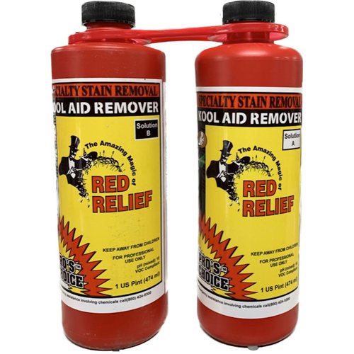 Red Relief Part A & B- Red Stain Remover