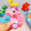 Dinosaur Toys , 6 Pack Wind Up Pull Back Dinosaur Toys for 3,4,5,6 Years Old Girls Toddlers Boys, Dinosaur Birthday Party Supplies Favors with Dinosaur Backpack