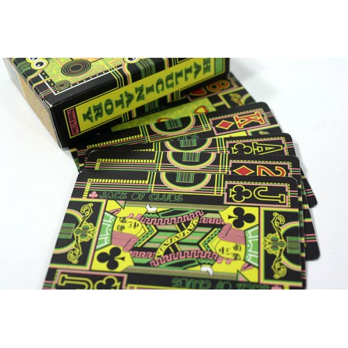 The Hallucinatory Deck of Playing Cards - Glow-in-The-Dark Deck - Caution - May Cause Hallucinations from The Design, Touch and Smell - Limited Edition