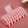 Haosie 15PCS Hot Roller Clips, Curler Claw Clips for Girls Women, Hair Section Fixing Clamps, Holding Hairdressing Tool for Long and Medium Hair (Pink)