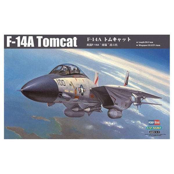 Hobby Boss HY80276 F-14A Tomcat Airplane Model Building Kit