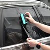 EHDIS Window Tint Tool 5-inch Rubber Window Squeegee 2PCS Non-Slip Handy Tint Squeegee for Window Tinting,Vinyl WrapApplicator Household Shower,Mirror,Glass Window Cleaning Water Wiper Turbo Scraper