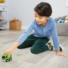 Little Tikes My First Cars Crazy Fast Cars 4-Pack Series 5 – Garbage Truck (Recycle), Race Car (Yellow), Muscle Car (Orange), Police Car (International), Pullback Toy Car Vehicles