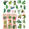YanZonic 138 PCS Pickle Funny Temporary Tattoos Pickle Stickers - Pickle Gifts for Pickle Stuff Lovers, Suitable for Pickle Party Decorations and Pickle Birthday Decorations party favors, 15 Sheets