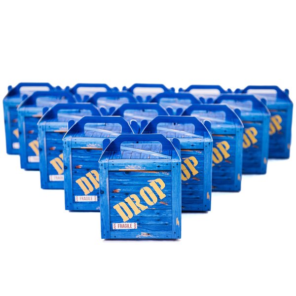 Glittery Garden Game Party Military Supply Loot Drop Box Party Favors, 12 Pcs. Party Decoration and Gift Bags, Gaming-Themed Birthday Activities