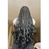 PEEKABOO Human Hair for Deep Wave Braiding No Weft 100% Brazilian Virgin Human Hair Extensions for 10A Natural Black Hair for Two Bundles(1 Bundle 50g)100g Nature Braiding Human Hair 26 inch.