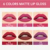 evpct 2Pcs Nude Pink Matte Lip Liner and Lipstick Lip Gloss Set Kit for Women, Nude Pink Matte Lipstick Kit with Lip Liner, Lip Stains Long Lasting Waterproof 24 Hour Lipstick and Lip Liners Pencils