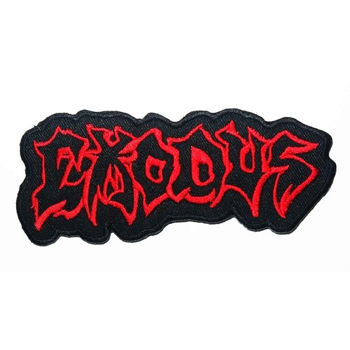 Music E American Thrash Metal Band Music Logo Patch Embroidered Sew Iron On Patches Badge Bags Hat Jeans Shoes T-Shirt Applique