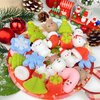 Christmas Squishies Mochi Squishy Toys 30 PCS, Kawaii Christmas Toys Christmas Party Favors Stocking Stuffers Gifts for Kids Girls Boys, Christmas Goodie Bag Stuffers Stress Reliever Toy Pack