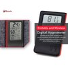 Hornady Digital Hygrometer, 95909 - Indoor Temperature and Humidity Monitor with Touchscreen LCD Display - Ideal Room Thermometer Hygrometer for Gun Safes & Cabinets, Closets, Workbench & More