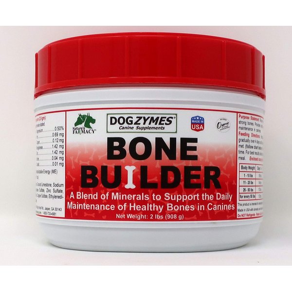 Dogzymes Bone Builder - Low Volume, Cost Effective Calcium Supplement