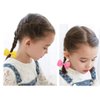 inSowni 40 Pack Grosgrain Ribbon Bow Elastics Hair Ties Scrunchies Pigtail Ponytail Holders Bands Ropes for Baby Girls Toddlers Kids