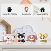Scosloo Micro Mini Building Blocks Dog Series, Animals Model Toy Party Favors for Kids, Creative Building Blocks Toys, Birthday Gift for Boy Girl Ages 6-12+ (Bichon Frise)