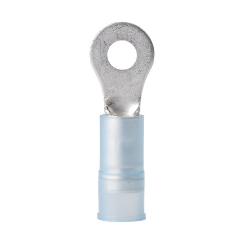 Ancor 210216 Marine Grade Electrical Nylon Insulated Double Crip Funnel Entry Ring Terminals with Insulation Grip (16 to 14-Gauge, Size 3/4 Screw, 25-Pack)