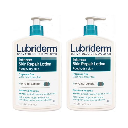 Lubriderm Intense Skin Repair Body Lotion,16 Fl Oz (Pack of 2)