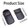 Tiankohelan Faraday Bags for Key Fob,Black Faraday Key Fob Protector
