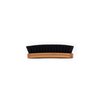 Shoe Brush - 100% Horsehair Shoe Brush - Concaved Handle for Premium Grip, Tan