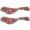 CHALLENGER Horse Western Riding Cowboy Boots Leather Spur Straps Tack 7426