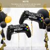 16 Packs Video Game Party Balloons, 23.6 x 15.7 Inch Game on Balloons Video Game Controller Aluminum Foil Balloon for Birthday Party and Game Party Decoration (16 Packs, Video Game Balloons)