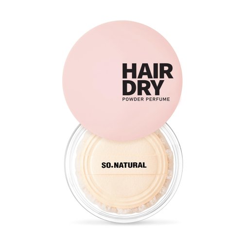 [So'natural Powder4room] Hair Dry Powder Perfume, 0.15 oz (4g) | A Floral Scent Powder Dry Shampoo | Dry Shampoo Powder | Korean Cosmetics | Hair Care | Dry Shampoo | Fresh Hair