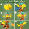 Fajiabao Dinosaur Toys for 3 4 5 Year Old Boys, Take Apart Dinosaur Toys for Kids, STEM Building Kids Toys with Electric Drill Construction Birthday for Kids Girls Boys Toys Age 3-8 Year Old