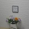 1pcs Miniature Metal Modern Square Wall Clock - Timeless Living Room Decor (1/12 Or 1/6 Scale) for OB11, BJD, Blythe Dolls Accessories (Black)