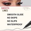 LAVONE Eyeliner-Liquid Waterproof Eyeliner Makeup | Quick Drying | Ultra-Fine Tip | Smudge-Proof Formula for Long-Lasting Eye Makeup – Black