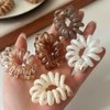 Spiral Hair Ties for Women - No Damage Coil Telephone Wire Hair Bands, Elastic Ponytail Holders, Hair Scrunchies and Accessories for Girls