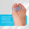 Promifun Bunion Corrector, Toe Separators with 2 Loops, 10 Pack of Gel Toe Corrector, Big Toe Spacer for Bunion Pain and Overlapping Toe