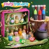 Fairy Magic Potions Craft Kit for Kids with 20PCS Magic Potion Bottles - Magical Fairy Potions Making Craft Kit - Gift for Christma, Birthday, Creative Art Craft Kit for Girls 6 7 8 9 10 Year Old