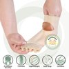 ResTOEration Toe Spacers For Bunions-Elastic Gel Toe Separators-Toe Straightener-Quality Silicone Toe Spacers-Toe Spacers For Feet Comfort-Toes Separator Feet Care-Toe Dividers for Pain Relief