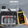 QPKING Car Fuel Injector Signal Generator,GDI Fuel Injection System Cleaners,Fuel System Cleaning Assistant Fuel Injector Cleaner for 12V Standard Injector/75V High Volt Injector Simultaneously