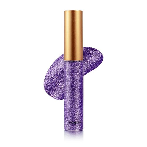 Kyannkara Liquid Glitter Eyeshadow Glitter Eyeliner Metallic Shimmer Eye Looks Galaxy Long Lasting Quick-Drying Sparkling Eye Shadow（05#）