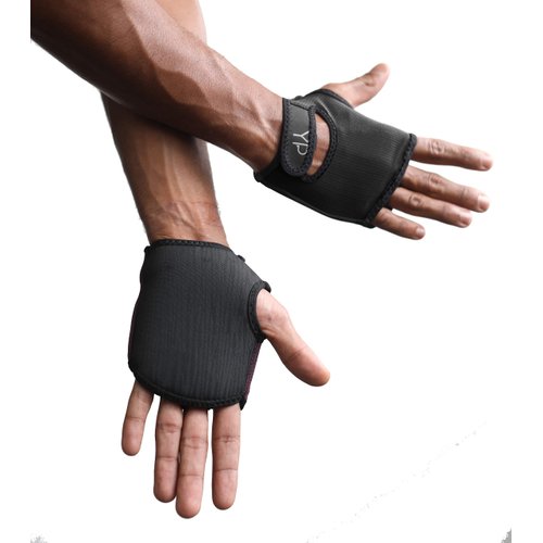 YogaPaws Elite Padded Anti Slip Grip Gloves for Women and Men for Yoga, Power Yoga, Pilates, Cycling, Crossfit, Outdoor Exercise, Weight Training and for Sweaty Hands
