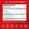 NutraChamps Tart Cherry Gummies - 3000mg Supplement with Celery Seed Extract - Vegan Tart Cherry Concentrate Gummy Vitamin